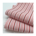 Wholesale 98% cotton 2% lycra stretch yarn dyed stripe dress shirt fabric